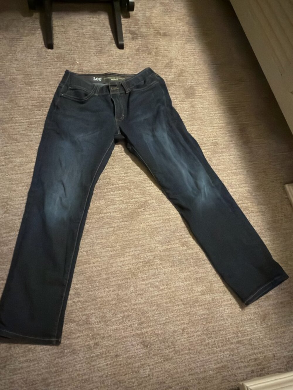 Lee Men's Extreme Motion Athletic Fit Tapered Leg Jeans - Blue Strike 32x30